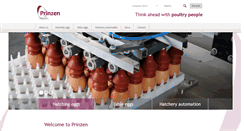 Desktop Screenshot of prinzen.com